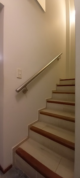 Pasamanos de acero inoxidable para escaleras